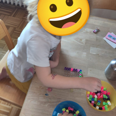 Bügelperlen mit den Großen